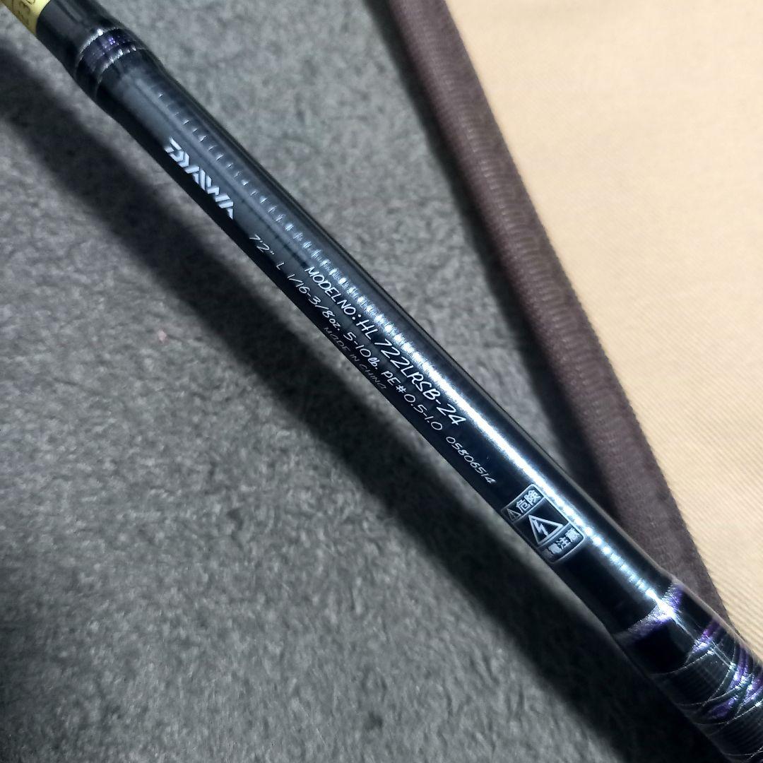 てる【ジャンク品】ダイワ、ハートランド 722LRSB-24、折れあり
