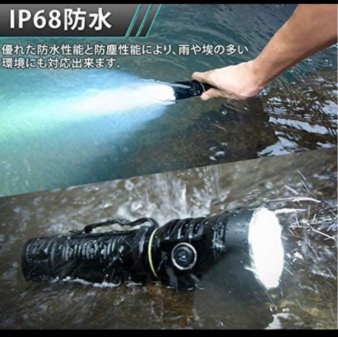 WUBEN (国内正規品) USB 充電式 LED フラッシュライト