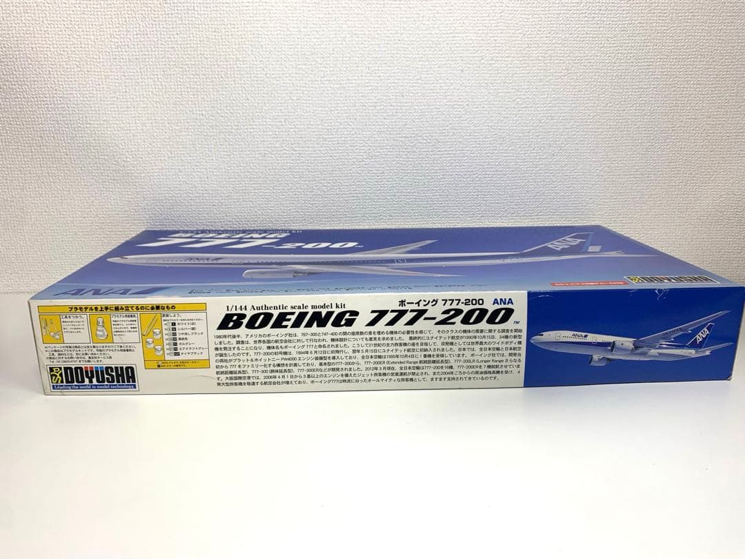 新品未組立　童友社　ANA ボーイング777-200 1/144スケール　プラモ