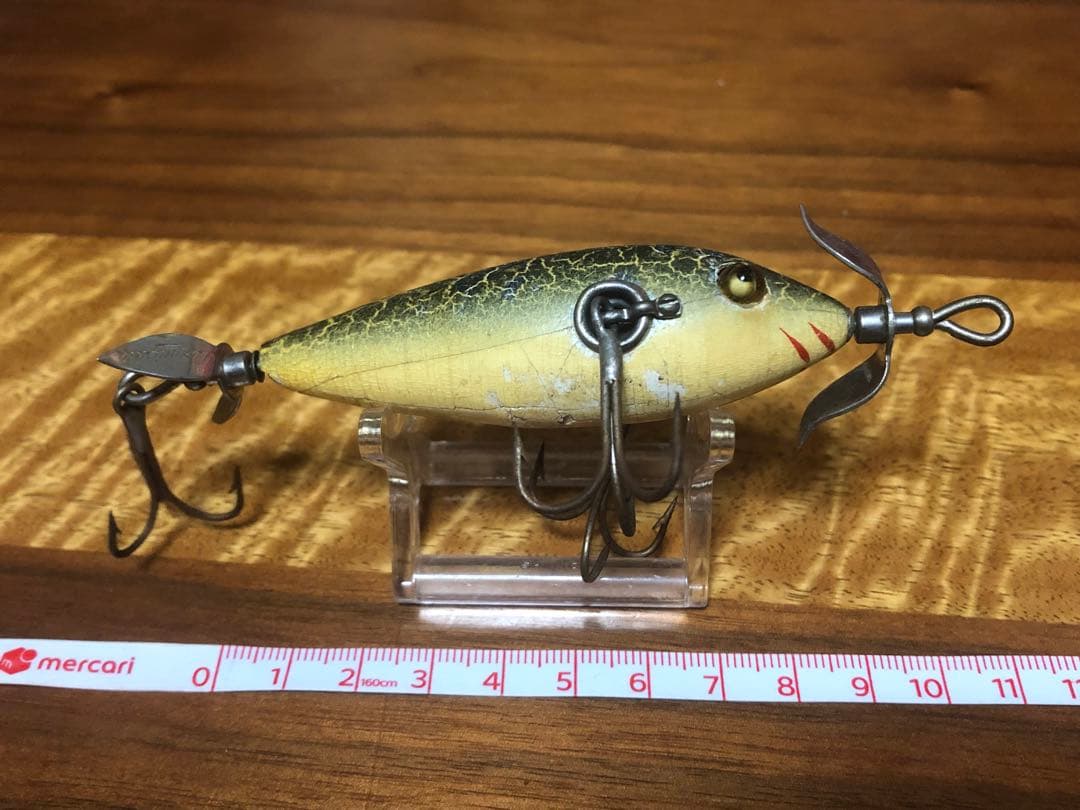 old Heddon 5／8 ビッグベイト へドン　ドアジャック　3フック