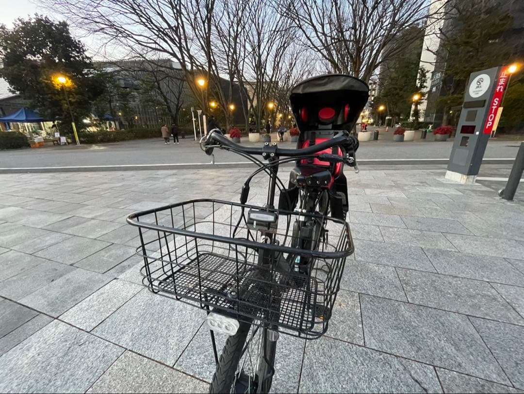 電動アシスト自転車 ステップクルーズ　チャイルドシート付き
