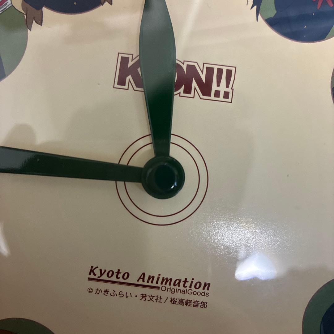 けいおん　K-On!! ボイスクロック　壁掛け時計 ジャンク品