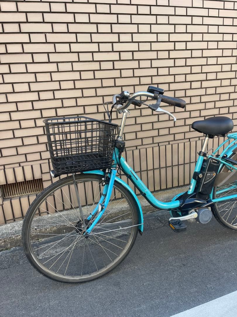 8.9ahパナソニック中古電動アシスト自転車26インチ