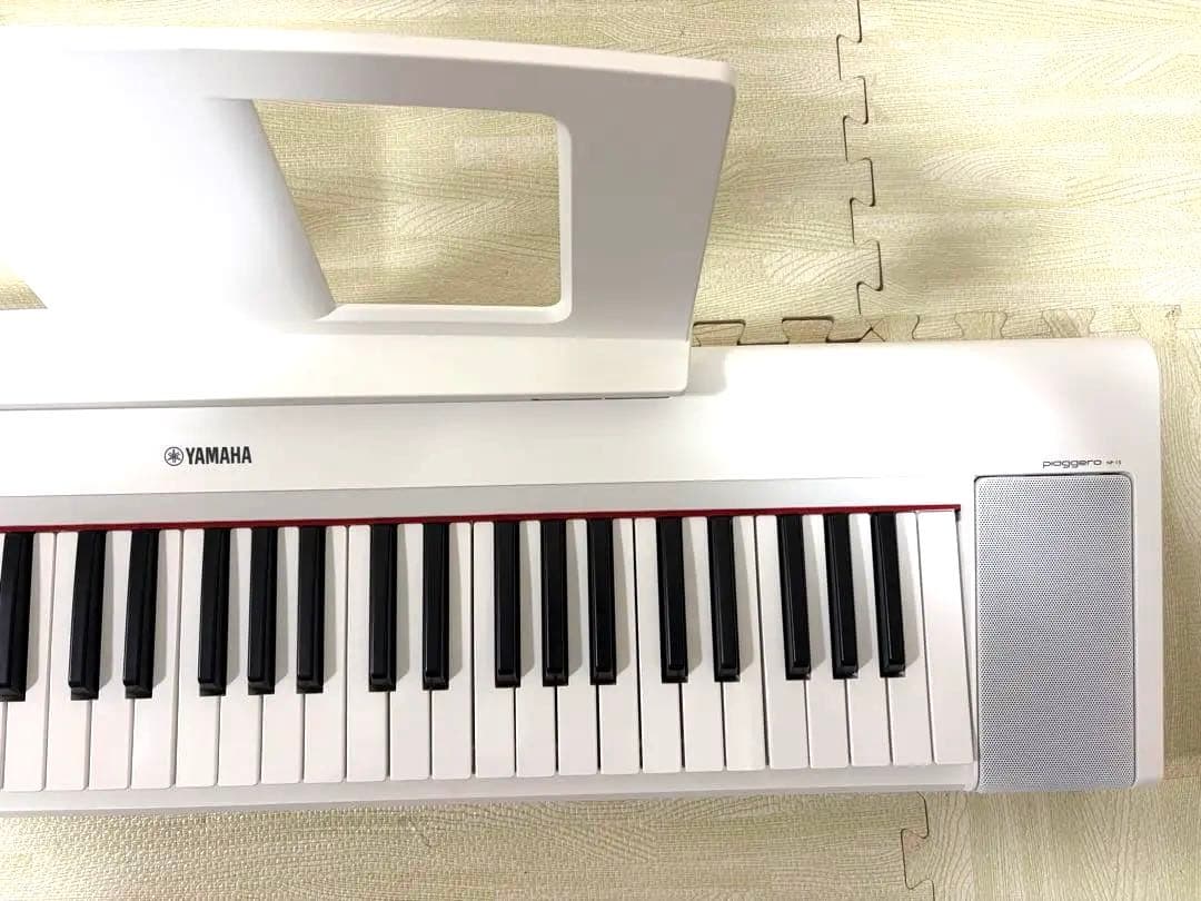 ヤマハ NP15WH 電子キーボード Piaggero ホワイト