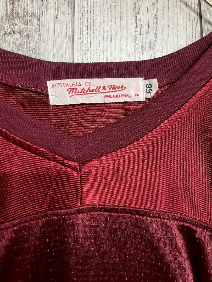 【希少】mitchell&ness レッドスキンズ ユニフォーム ビッグサイズ