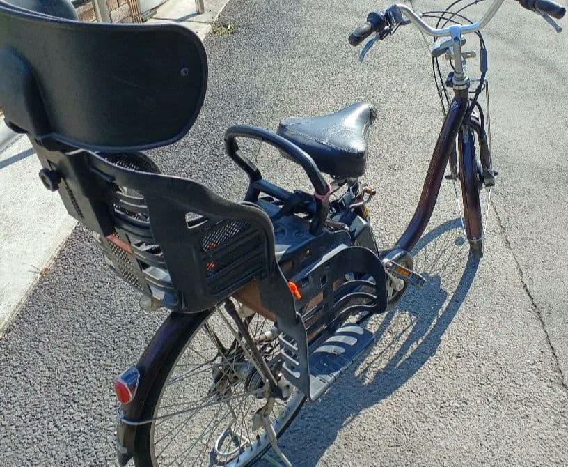 さいたま市　電動アシスト自転車 チャイルドシート付き ブリジストン