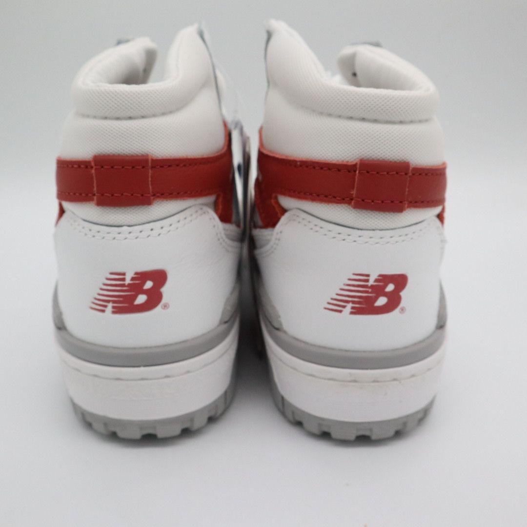 ニューバランス BB650R 27cm(Unisex) ホワイト＆レッド 新品