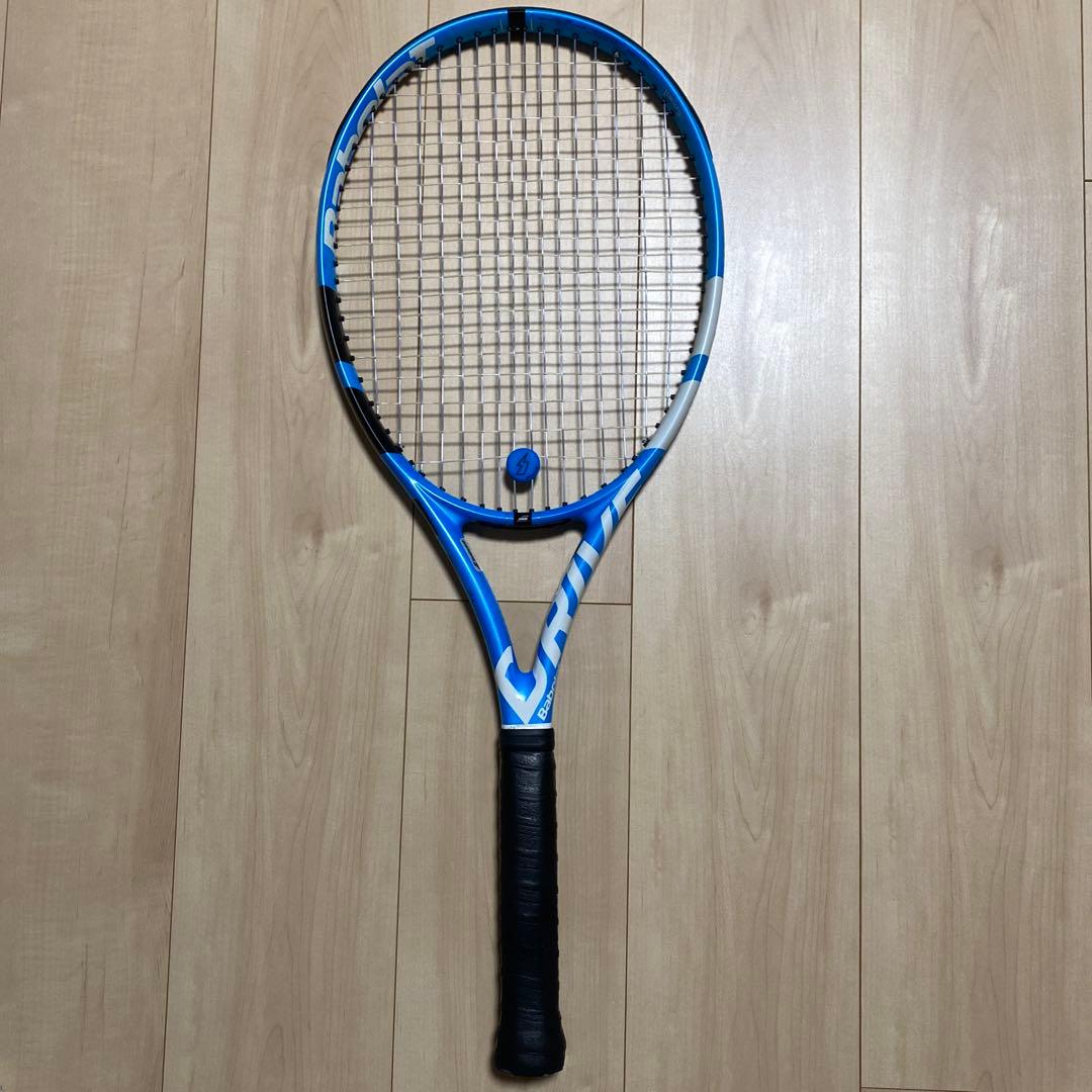 Babolat Pure Drive 2018 G2 ハイブリッド張替え済