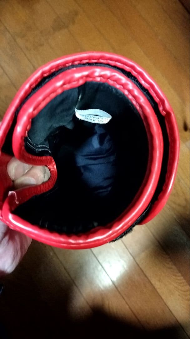 TWINS SPECIAL キックボクシンググローブ 16oz レッド 本革製
