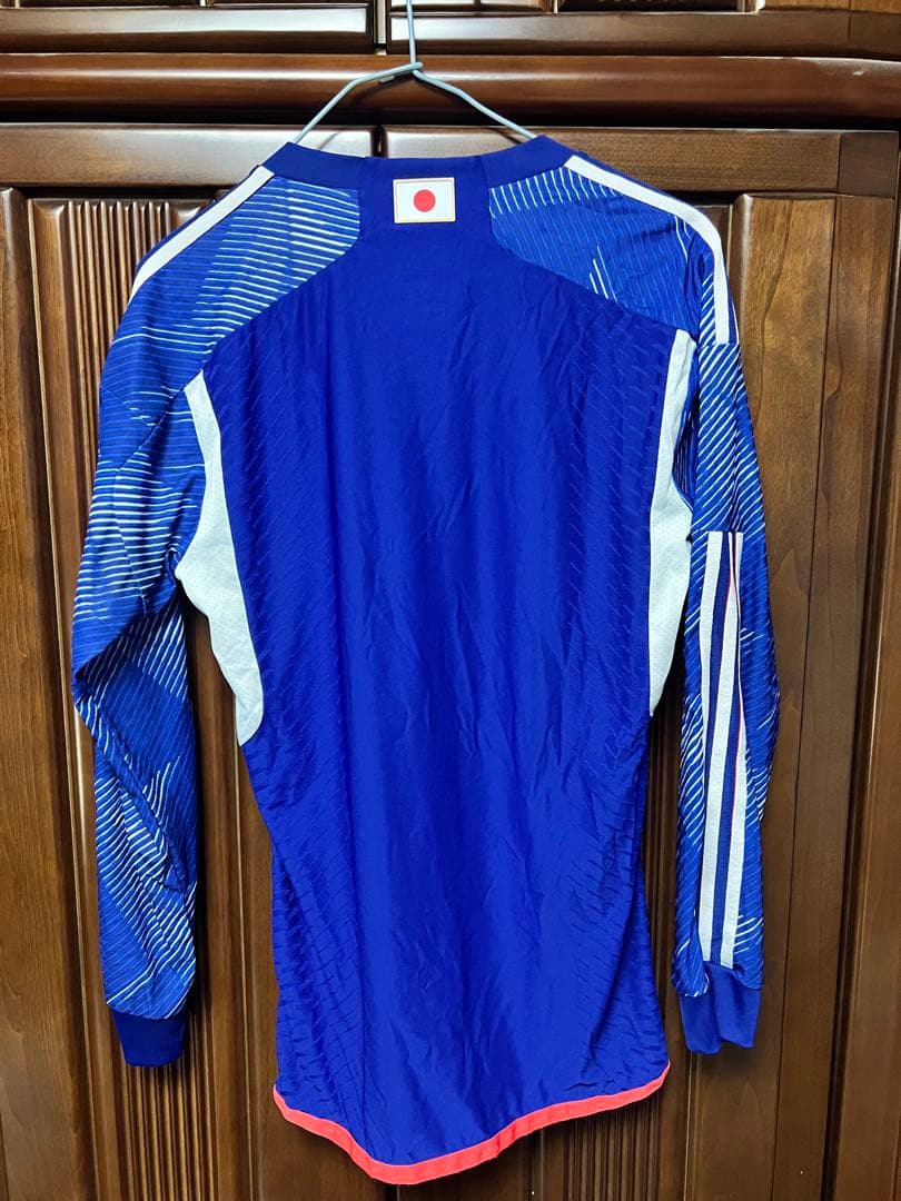 adidas 日本代表 2022年オーセンティック長袖ユニフォーム Mサイズ