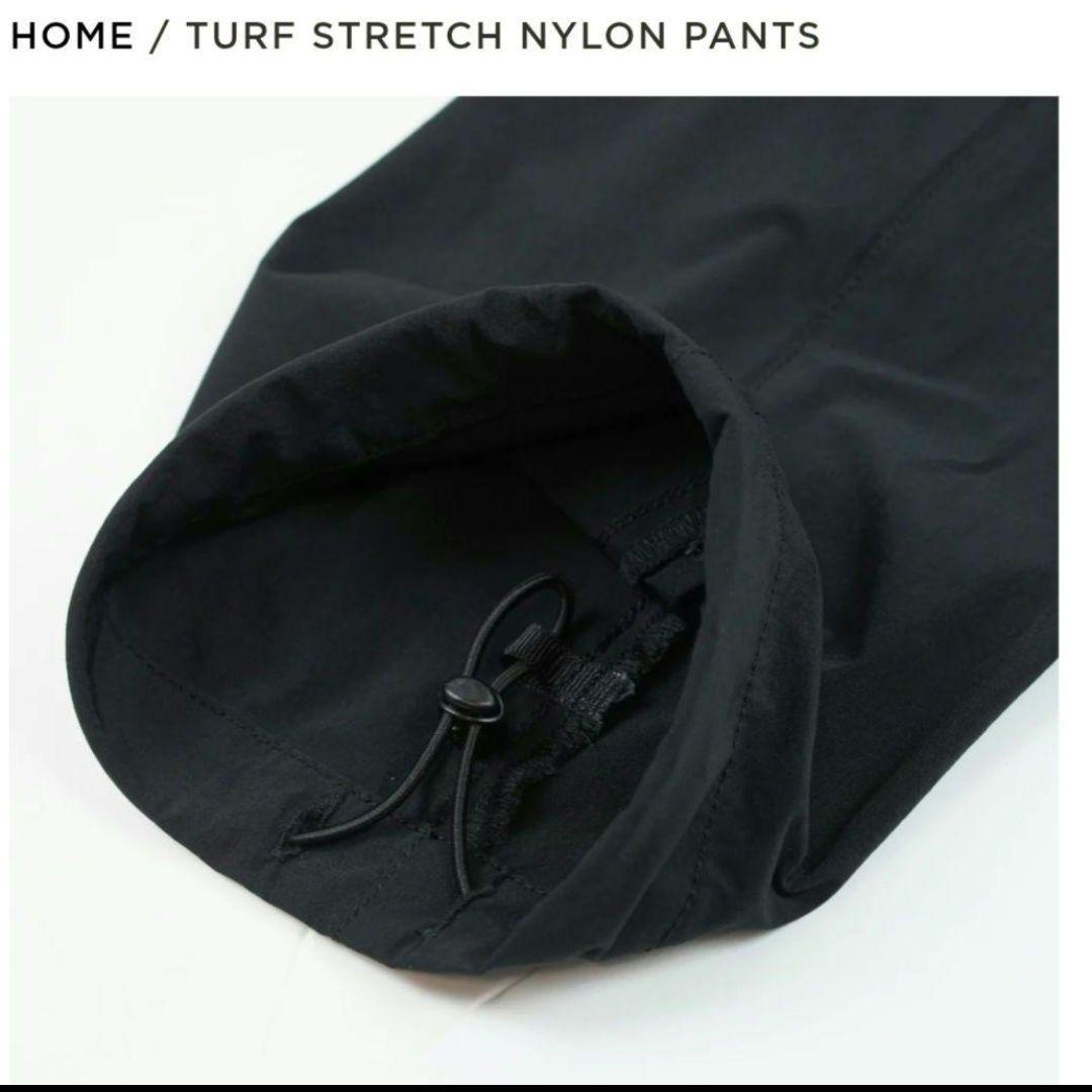 TURF STRETCH NYLON PANTS　TURF GOLFER'S　黒