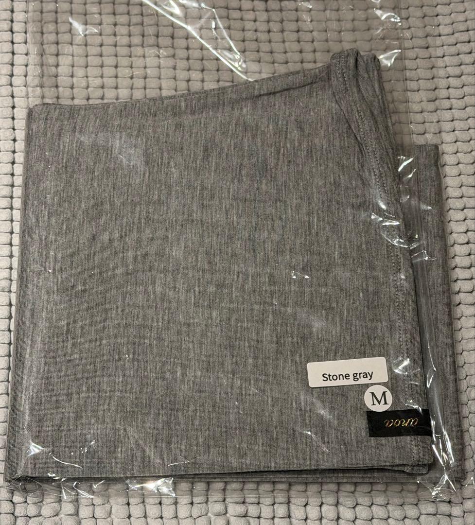 お得 新品 unoa ウノア レッグウォーマーStone gray M バレエ