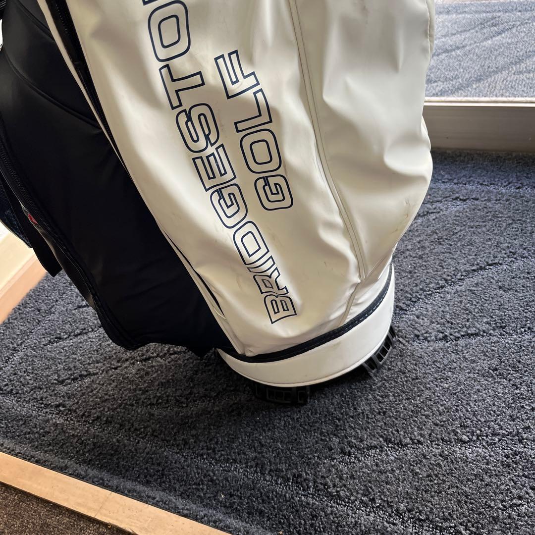 BRIDGESTONE ゴルフバッグ ホワイト