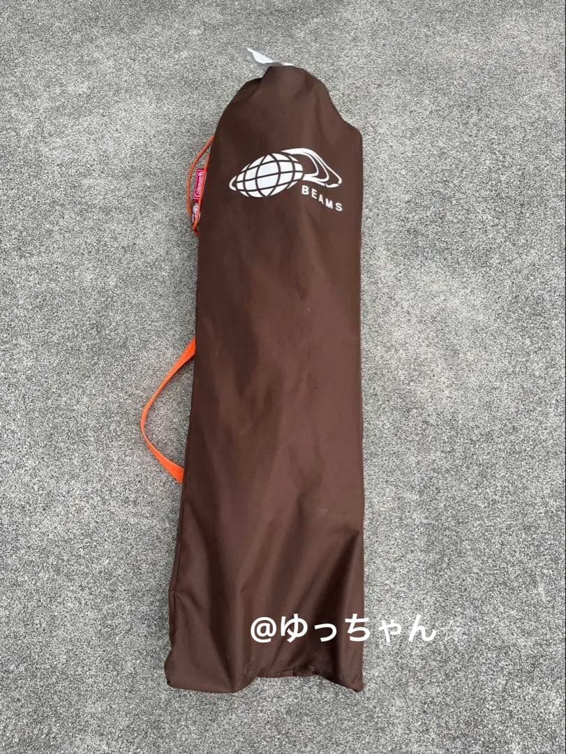 Coleman ×beams レイチェア　モノグラム柄