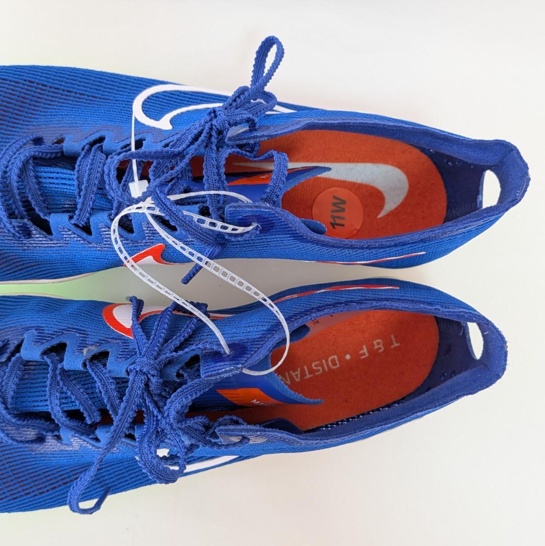 NIKE スパイク ロゴ大きめ 陸上競技 マンバ6 ブルー US11 29cm