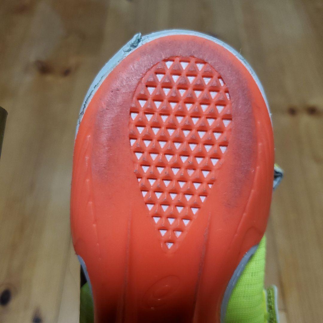 asics スパイクシューズ イエロー/ブラック/オレンジ