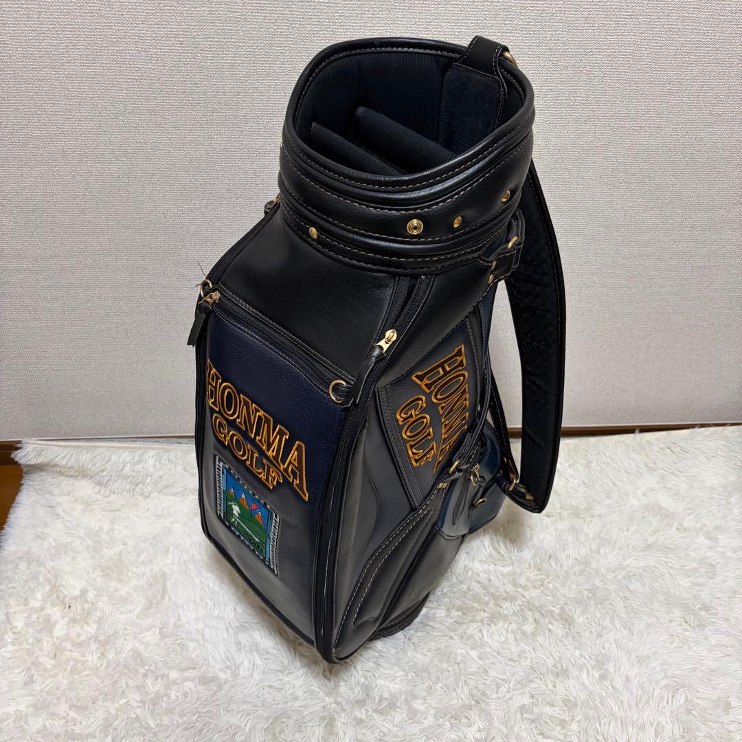 激レア ヴィンテージ HONMA GOLF ホンマ キャディバッグ 刺繍 6分割