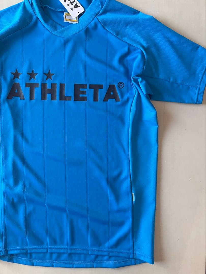 新品タグ付き　メンズS ATHLETAアスレタ　プラクティスシャツ＆パンツセット