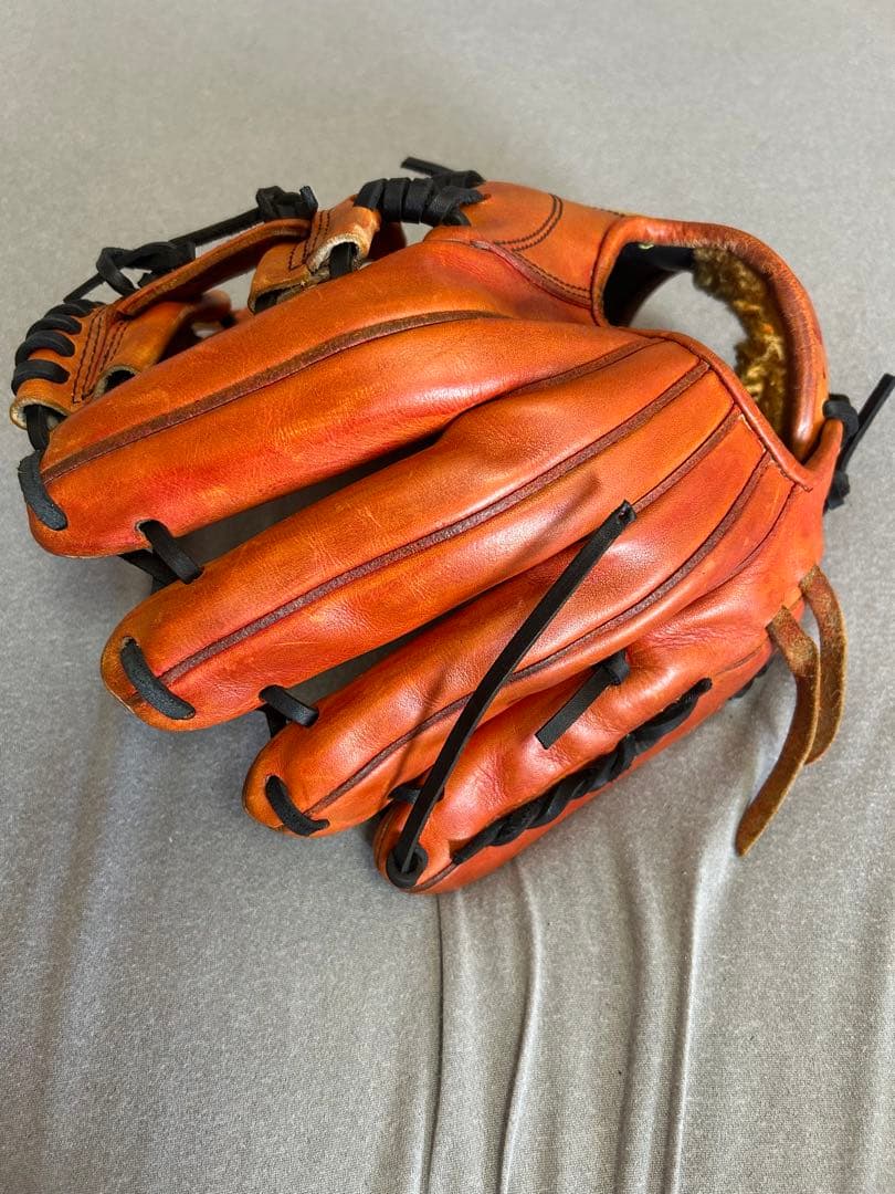 ミズノプロ　硬式内野手用（グリス交換、全紐交換済）