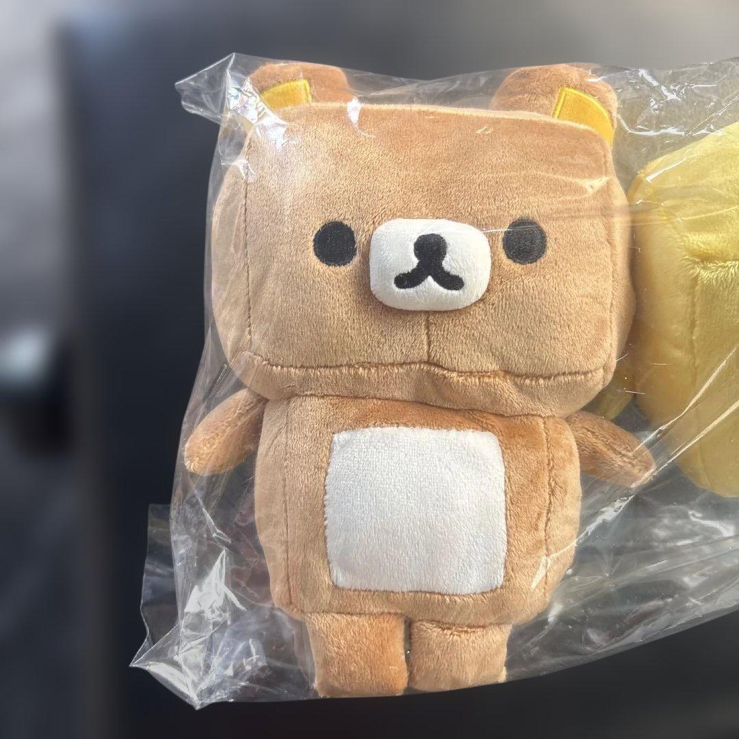 リラックマ　ゲーミングぬいぐるみ　カクカク　リラックマ　キイロイトリ