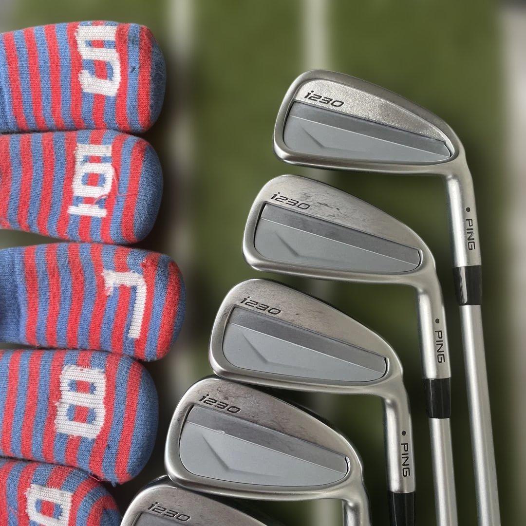 【早い者勝ち】PING i230 アイアンセット 7本 ヘッドカバー付き