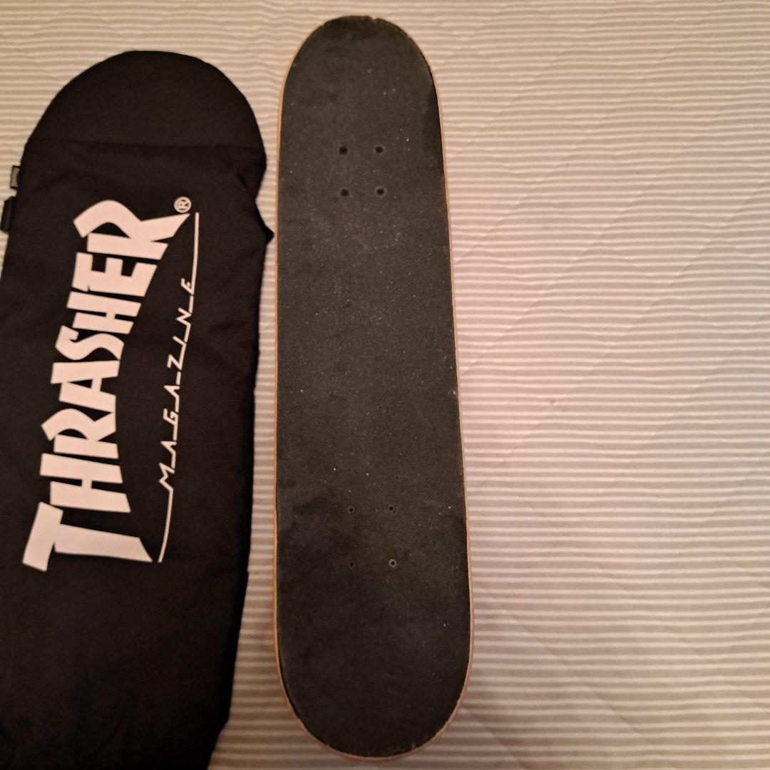 NYJAH スケートボード THRASHERバッグ付き