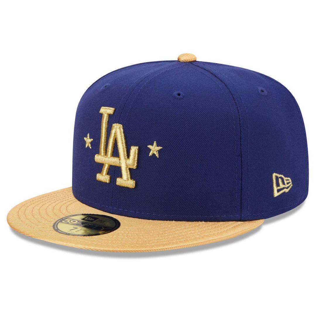 ニューエラ キャップ ドジャースゴールドコレクション 59FIFTY 7 5/8