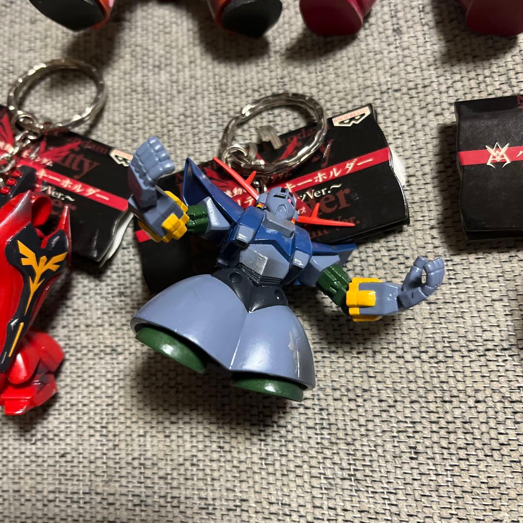 シャア専用モビルスーツ Ｖerハイクオリティキーホルダーセット