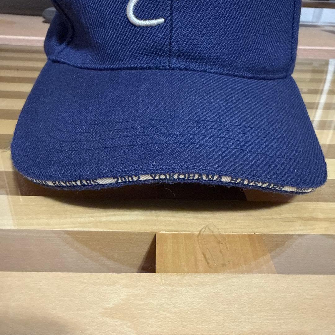 【非売品】横浜DeNAベイスターズ 2002年ヴィンテージ風キャップ ネイビー