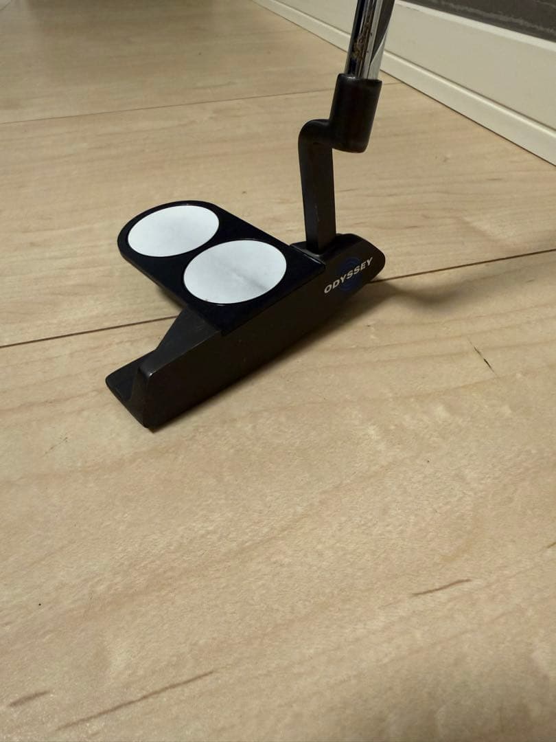 Odyssey パター マレット型 黒 ツーボール