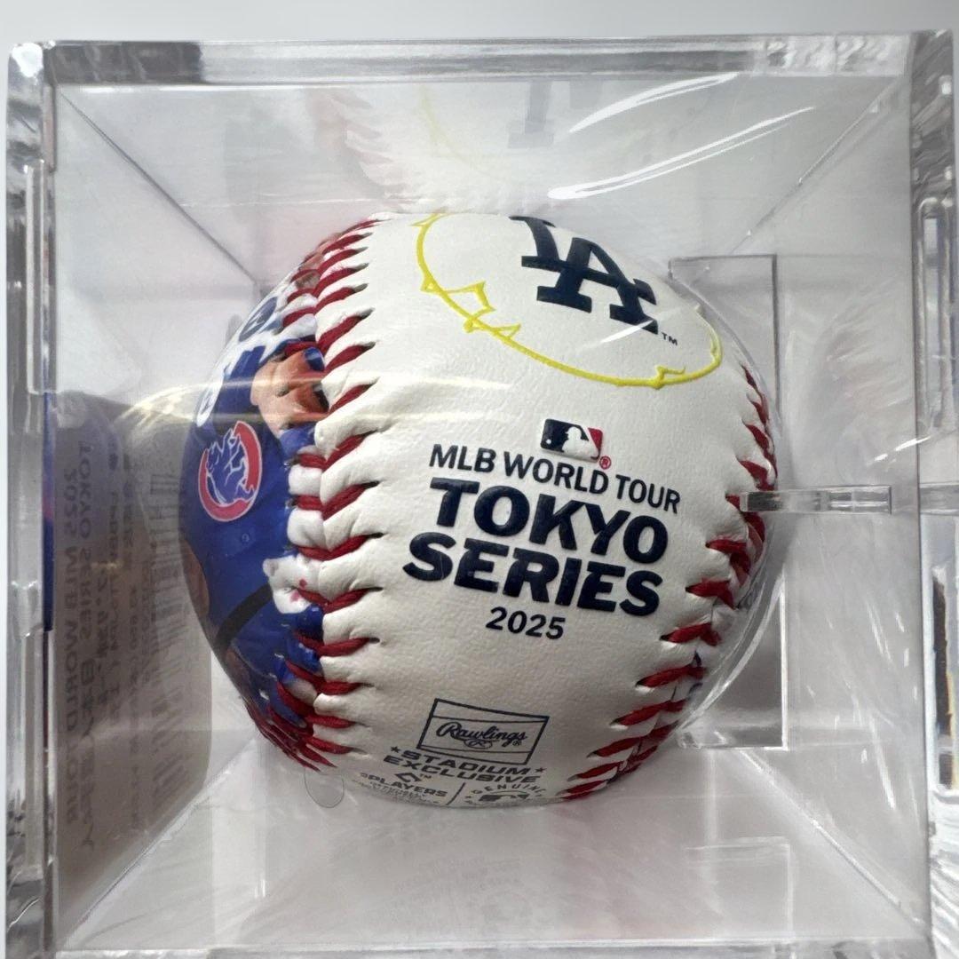 2025 MLB 東京シリーズ レプリカボール 大谷翔平 日本人選手4人 公式