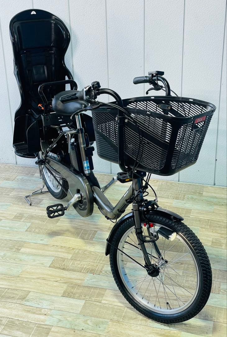 3552パナソニック8アンペア 20インチ子供乗せ電動アシスト自転車