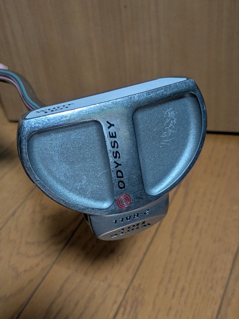 希少 ODYSSEY オデッセイ White Hot ２ボールパター レフティ