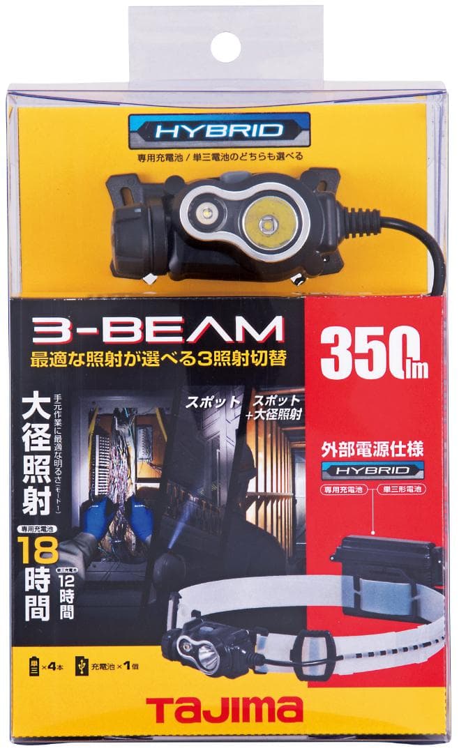 S*u様 タジマ　ペタＬＥＤヘッドライトＥ３５１セット　シルバー