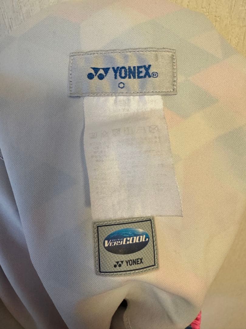 YONEX ヨネックス ハーフパンツ Oサイズ 幾何学柄 柄パン