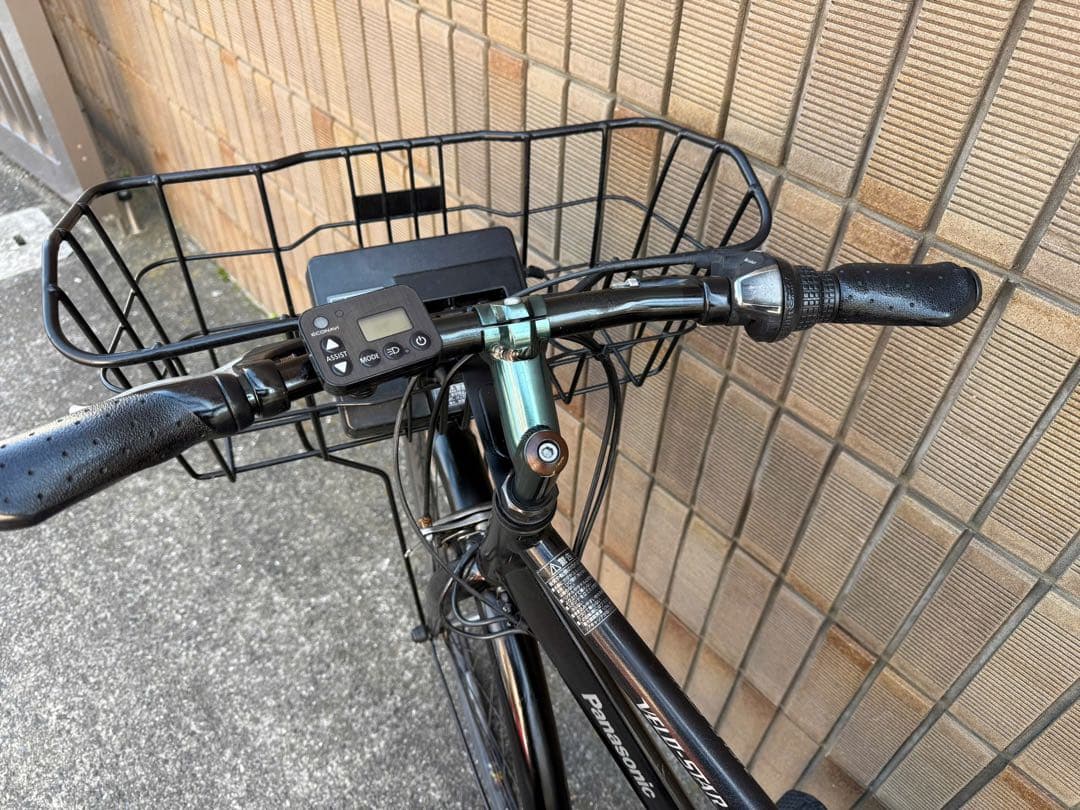 12ahパナソニックベロスター 電動アシスト自転車 ブラック