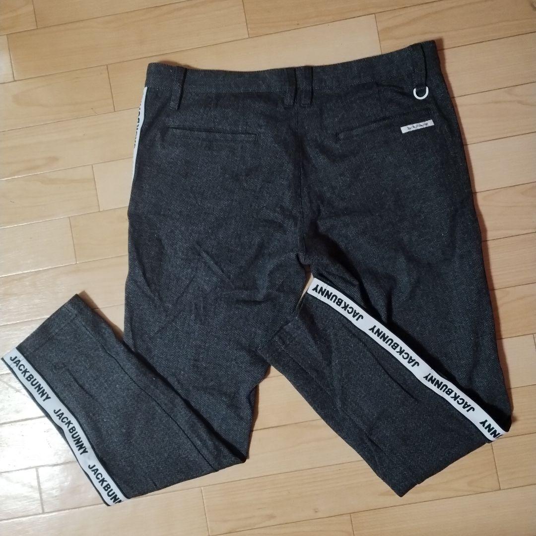 JACKBUNNY パンツ グレー　ゴルフ　サイズ6　美品　シンプル
