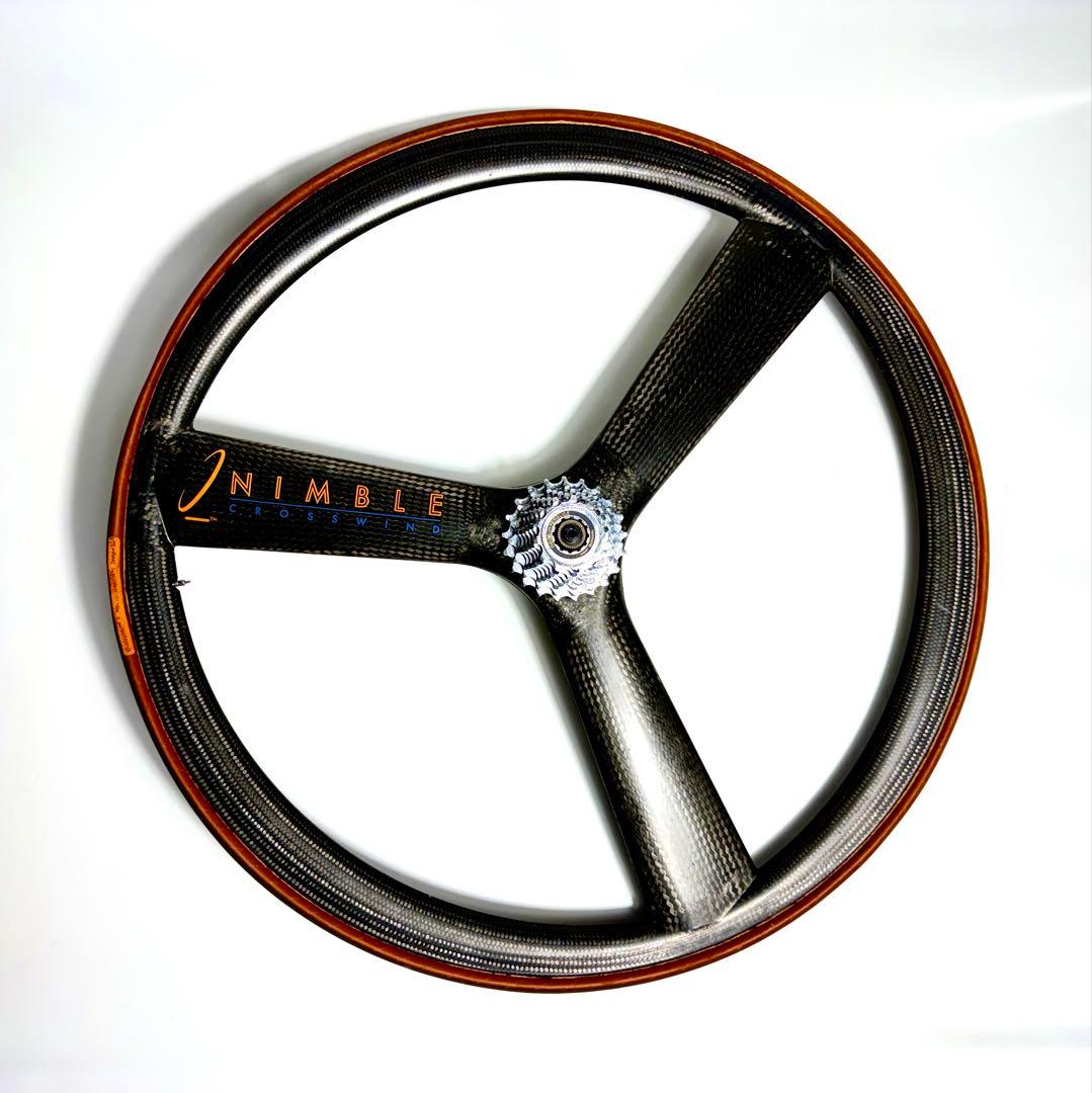 NIMBLE CROSSWIND カーボン高速走行時ヒューンという走行音650c