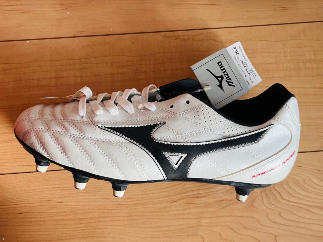【新品】ミズノ ラグビーシューズ 26.0/4E /品番：14KR-23009