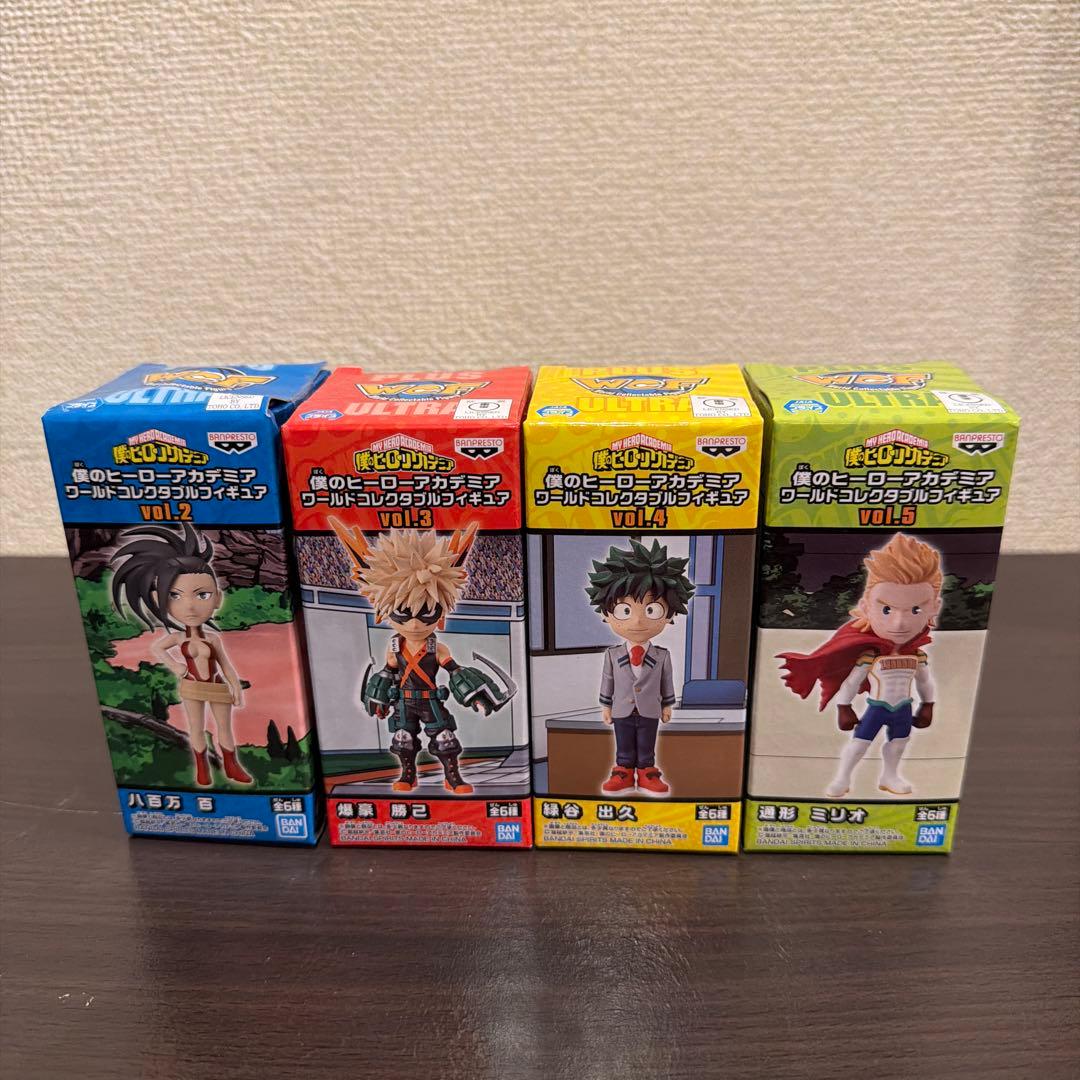 僕のヒーローアカデミア ワールドコレクタブルフィギュア 全7体セット