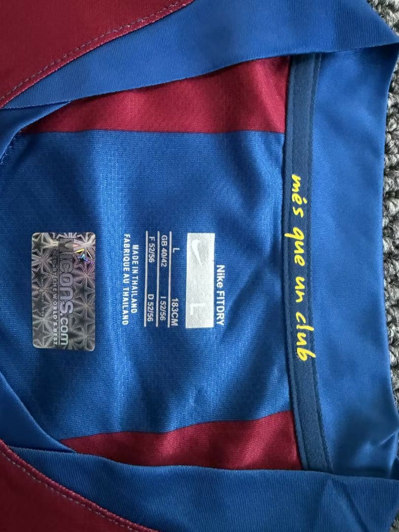 メッシ サイン ユニフォーム ICONS 正規証明書付 新品 バルセロナ 直筆