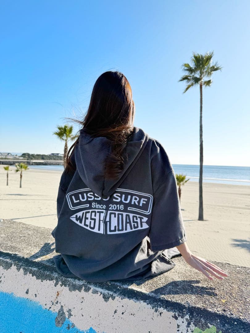 正規品　LUSSO SURF お着替えポンチョ　グレー⭐︎送料込み