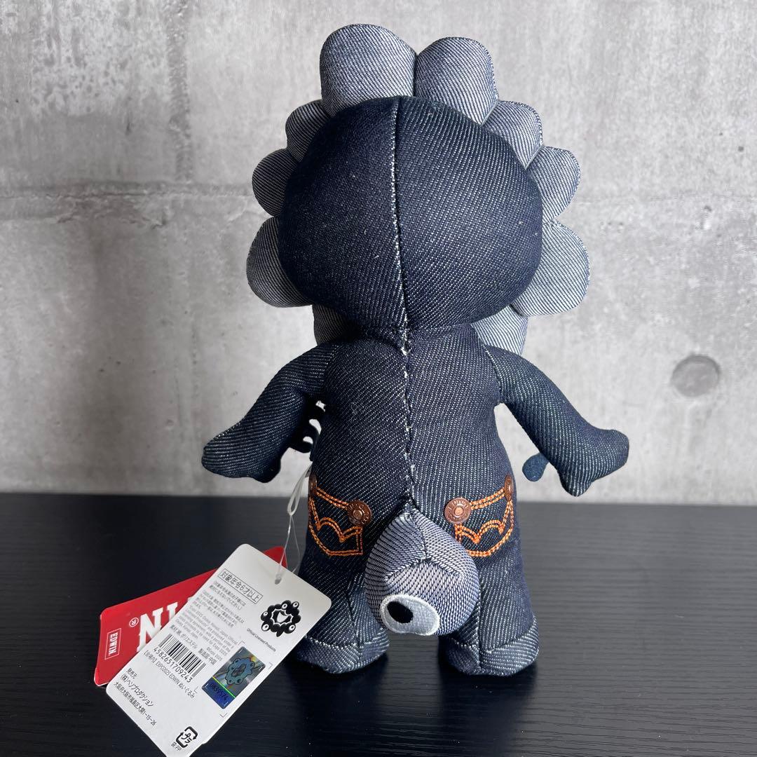 【新品】大阪万博 ミャクミャク EDWIN エドウィン ぬいぐるみ黒デニム【大】