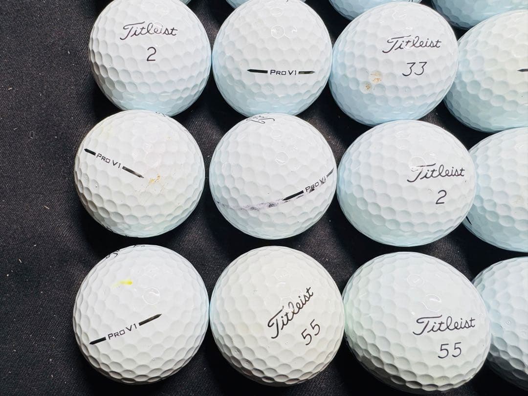 最新 タイトリスト PRO V1 2025年モデル 30個