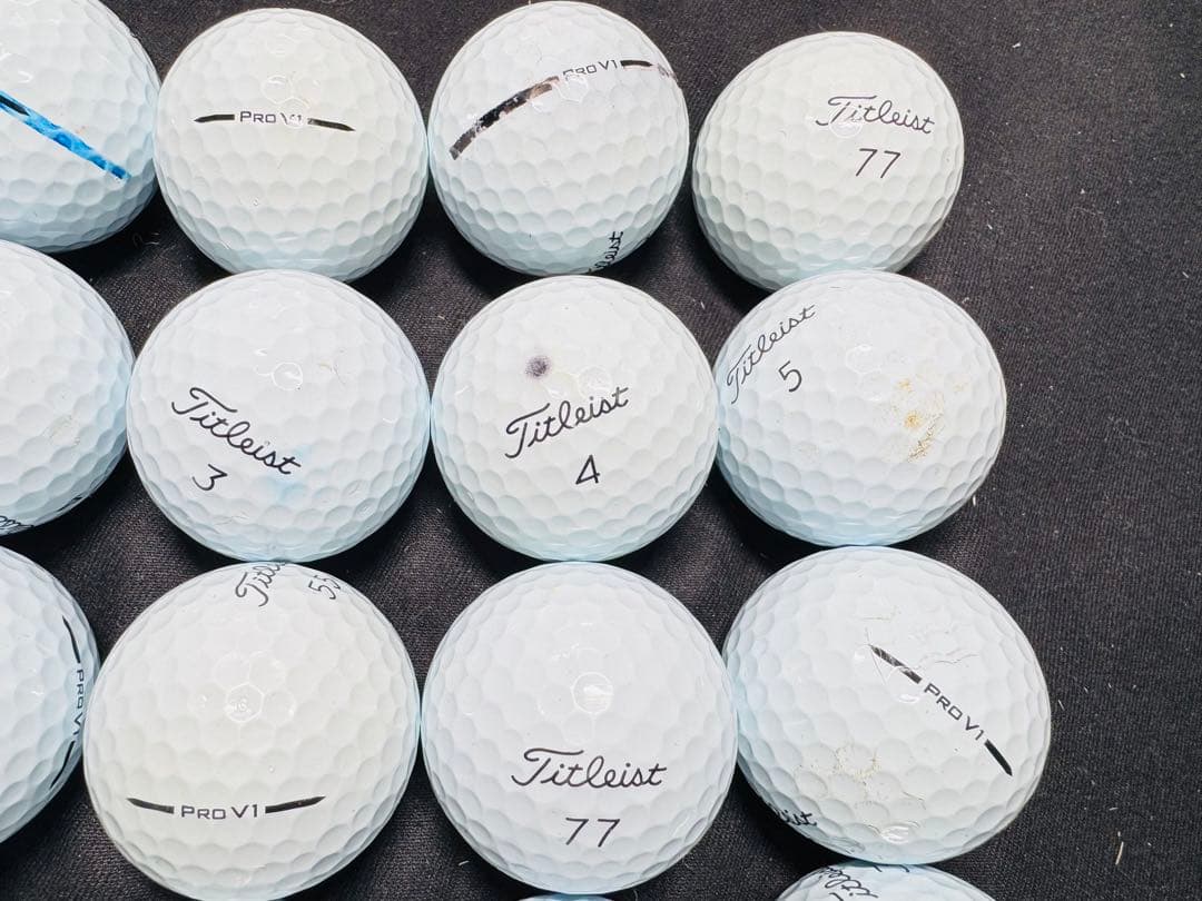 最新 タイトリスト PRO V1 2025年モデル 30個