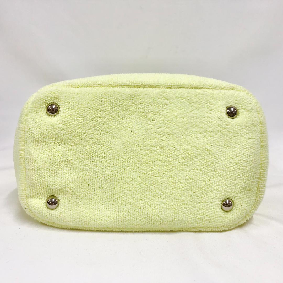 ○★新品未使用　PEARLY GATES　パイルカートバッグ　イエロー系