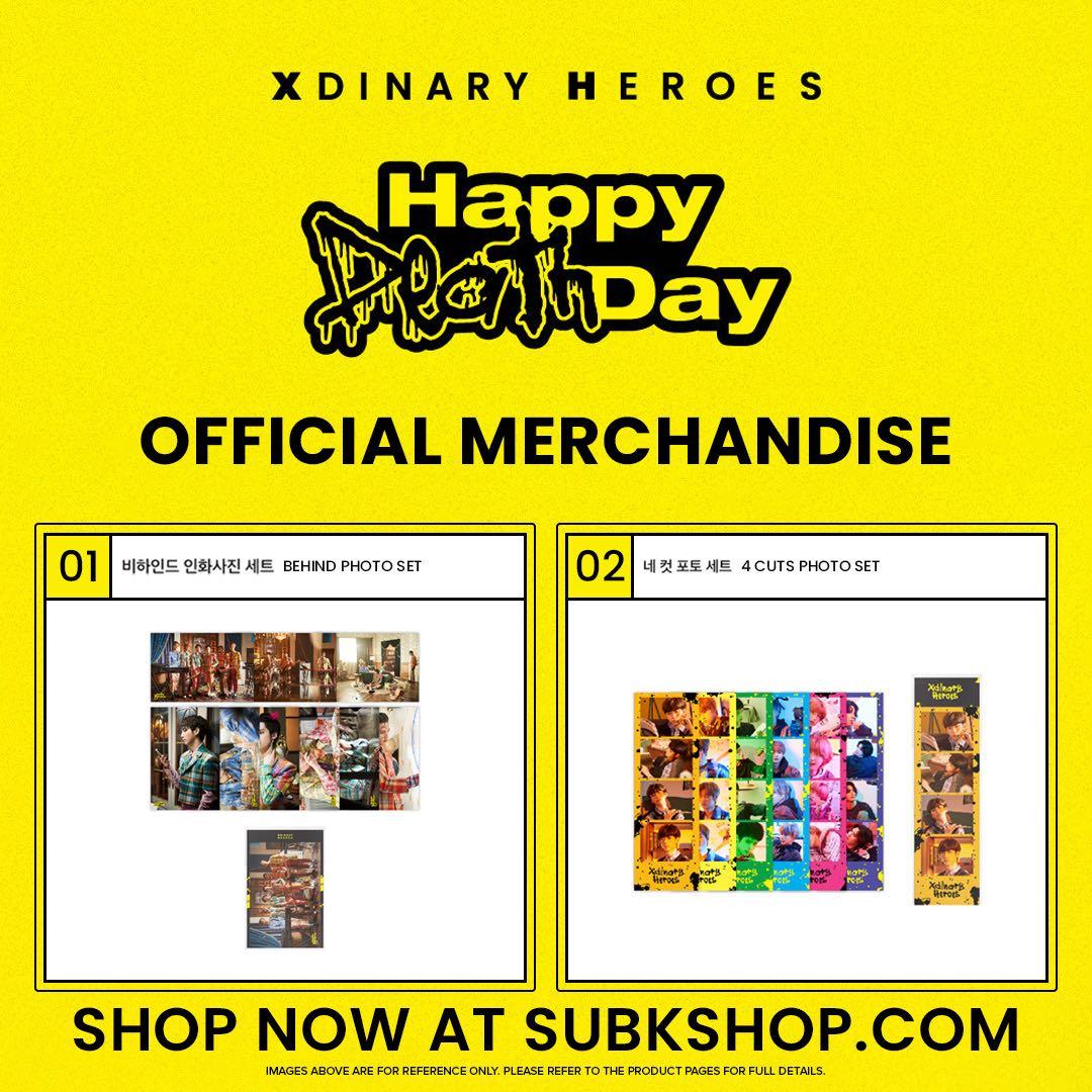 Xdinary Heroes happy death day グッズセット