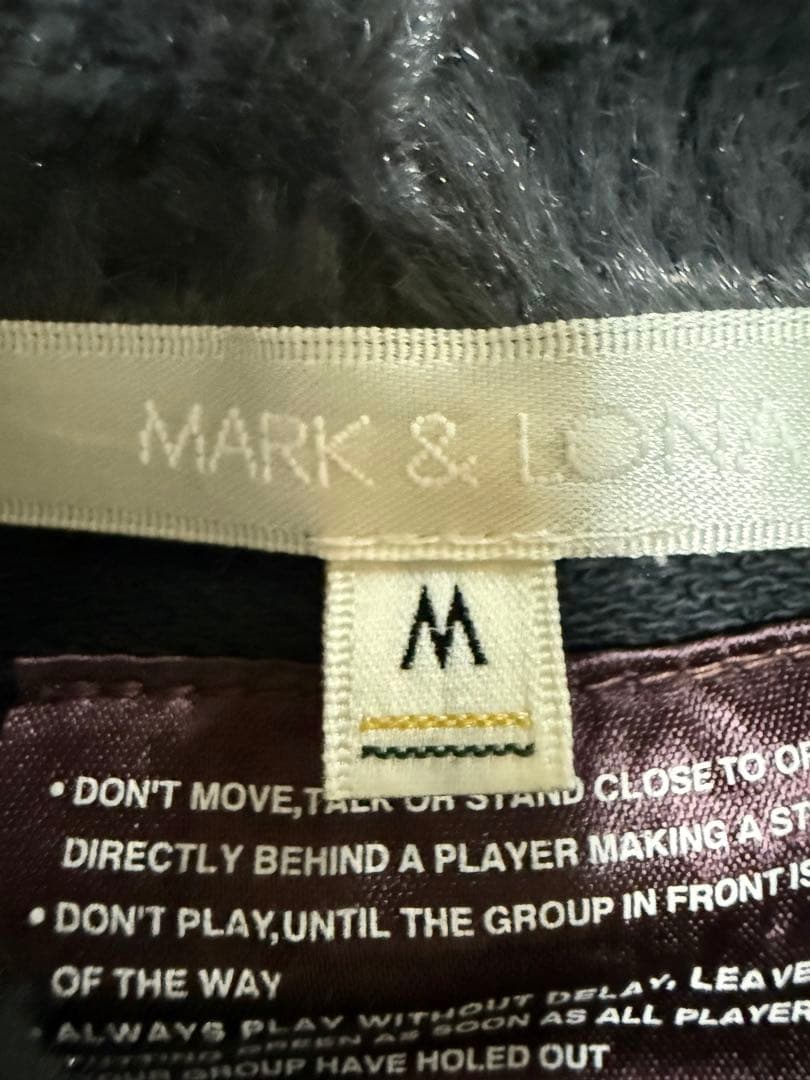 MARK&LONA マークロナ　ジップパーカー