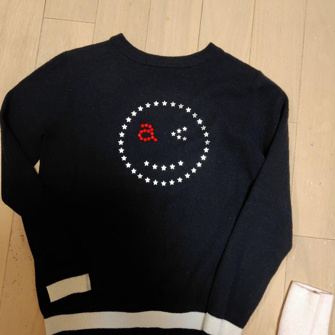 air chivio 黒セーター　カシミア　36