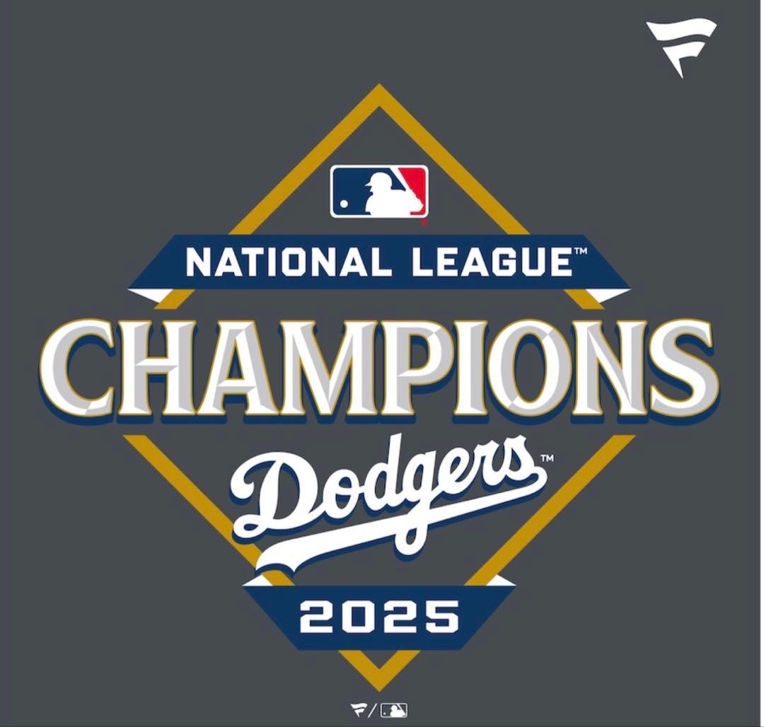 【新品未開封】Dodgers 2025年ナショナルリーグチャンピオンTシャツ